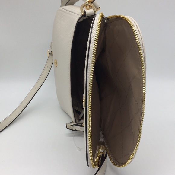 MICHAEL KORS BEDFORD SM FLAP XBODY Bag Vanilla - Picture 5 of 8